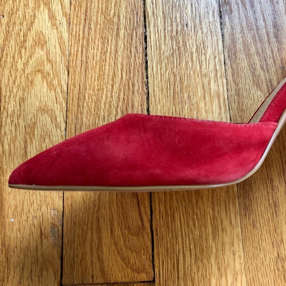 Banana Republic Alicia Heels, Red, Size 8. - Picture 7 of 10
